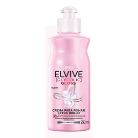Crema Para Peinar Elvive Glycolic Gloss 250ml