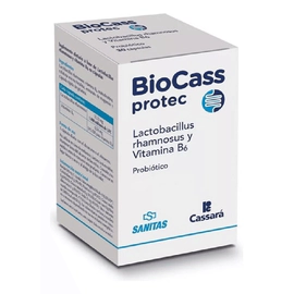 Biocass Lr Protec Probioticos Lactobacillus Vitamina B6 10 Cápsulas