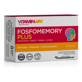 Fosfomemory Plus Memoria Y Concentracion Vitamin Way 30 Caps