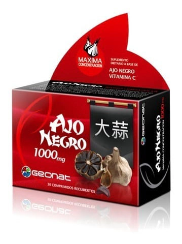 Geonat Ajo Negro Presion Arterial 30 Comprimidos