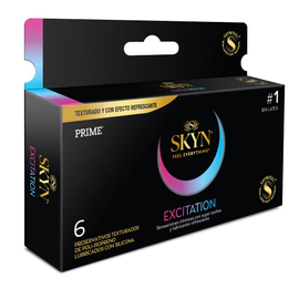 Preservativos Prime Skyn Excitation 6 Unidades