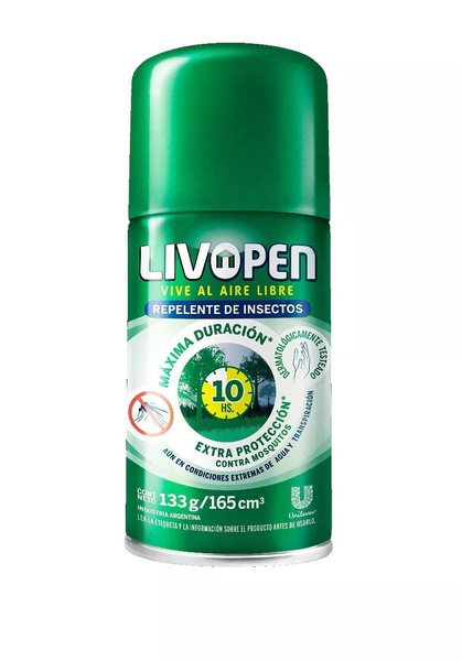 Livopen Maxima Duracion Repelente De Insectos X 165ml