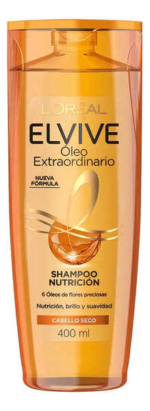 Shampoo Elvive Oleo Extraordinario Nutrición Universal 400ml