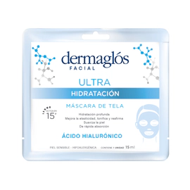 Dermaglós Máscara Facial de Tela Ultra Hidratación 15 ml