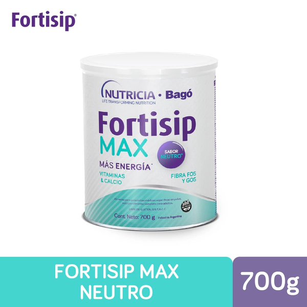 Fortisip Max Maxima Energia Neutro X 700grs