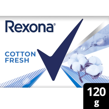 Jabón En Barra Rexona Cotton Fresh 120g