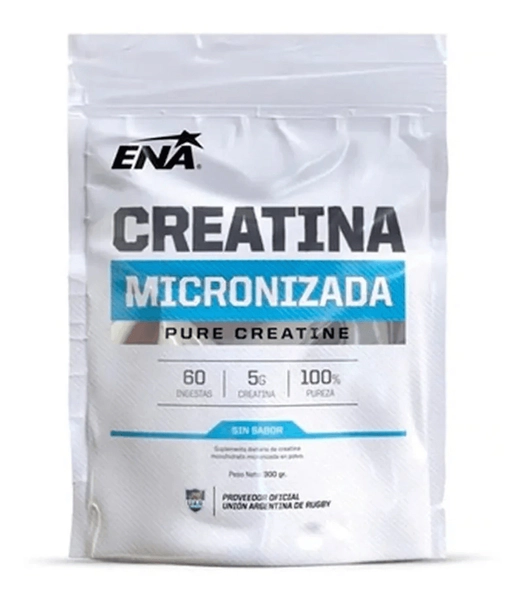 Ena Sport Creatina Micronizada Sabor Neutro X 300 G