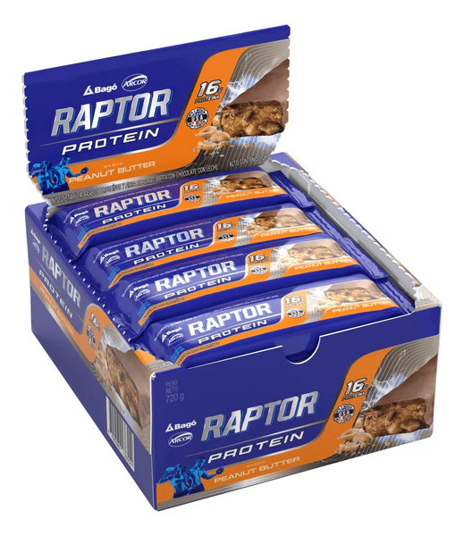 Barra Proteica Raptor 16 X 45g