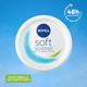 Crema hidratante intensiva NIVEA Soft para uso diario x 200 ml