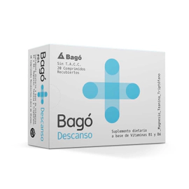 Bagó+ Descanso suplemento dietario 20 comprimidos recubiertos
