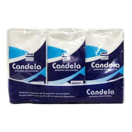 Candela Pañuelos Descartables 6 Paquetes De 10 Unidades