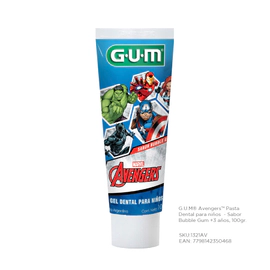 Gum Gel Dental Niños Avengers 1321 100g