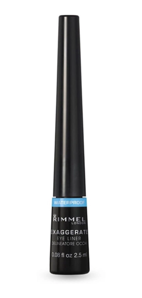Rimmel Exaggerate Wp Delineador Líquido 003 Black 2,5ml