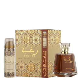 LATTAFA RAGHBA EDP 100ML & DESODORANTE 50ML SET