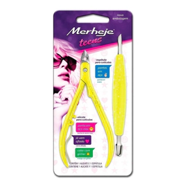 Merheje Teens Alicate + Espátula Para Cutículas