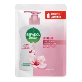 Espadol Antibacterial Skincare Jabón Líquido Repuesto 220ml