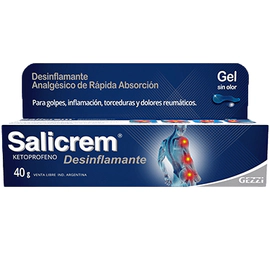 Salicrem K Desinflamante Sin Olor Gel 40g