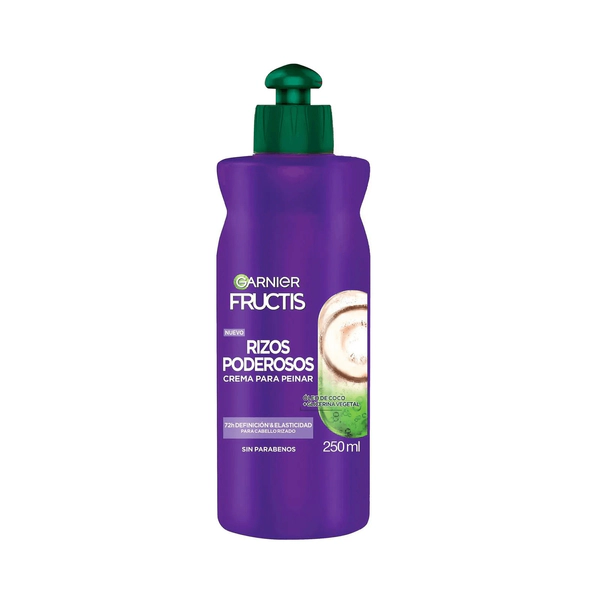 Crema Para Peinar Rizos Poderosos Oleo De Coco 250ml