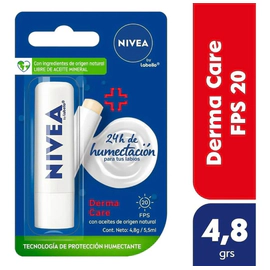 Nivea By Labello Derma Care Protector Labial Fps20 4-8g