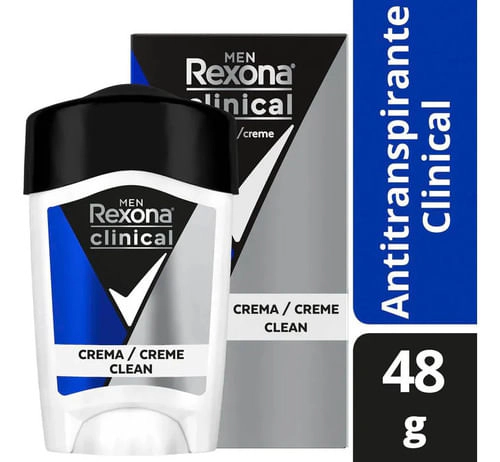 Rexona Clinical Men Desodorante En Crema Extra Proteccion