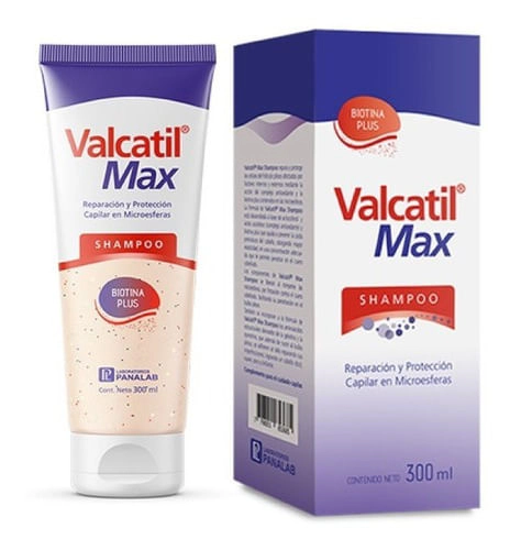 Valcatil Max Shampoo Para La Caída Del Cabello X300ml