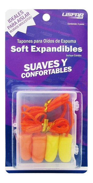 Tapones Para Oidos De Espuma Soft Expandibles