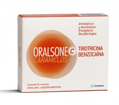 Oralsone C x9 caramelos