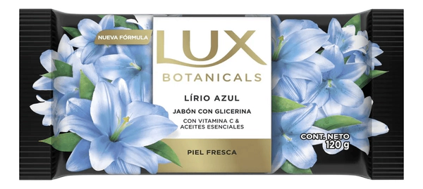 Jabón En Barra Lux Botanicals Lirio Azul 120g