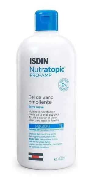 Isdin Nutratopic Pro Amp Gel Baño Piel Atopica X 400ml