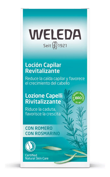 Weleda Locion Capilar Revitalizante Con Romero 100ml Celiaco