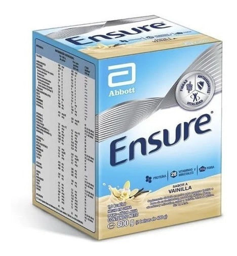 Ensure Polvo Vainilla Caja 800grs