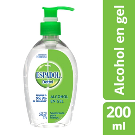 Espadol Alcohol en Gel Original 200ml