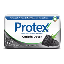 Jabón En Barra Protex Carbón Detox 125g