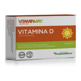 Vitaminway Vitamina D 30 Capsulas