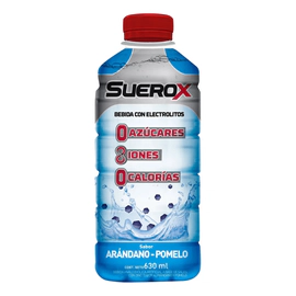 Suerox Bebida Hidratante Arándano Y Pomelo 630ml X6un