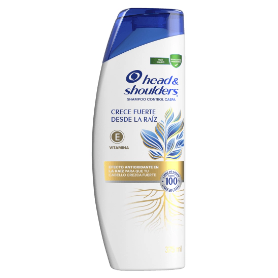 Shampoo Head & Shoulders Crece Fuerte Desde La Raíz 650m