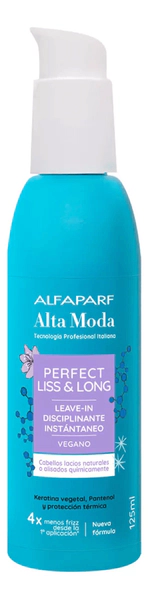 Tratamineto Capilar Alfaparf Alta Moda Perfect Liss Long Leave-in 125ml