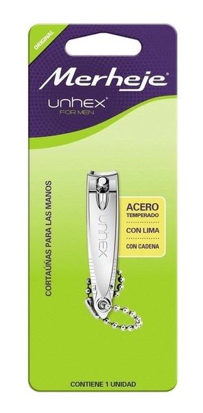 Merheje Unhex Corta Uña Chico Con Cadena 1 Unidad