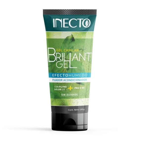 Inecto Brillant Gel Efecto Húmedo Fijador 150g