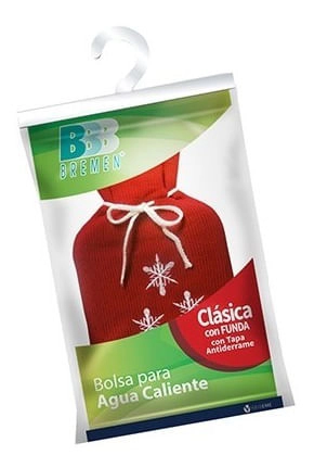 Bremen Bolsa Para Agua Caliente Funda Tapa Antiderrame 1u