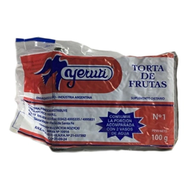Yeruti Torta De Fruta Suplemento Dietario 100g 1 Unidad