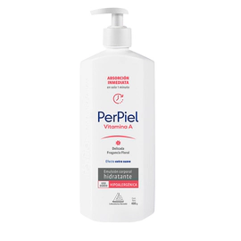 Perpiel Emulsion Absorción Inmediata Fragancia Floral 400ml
