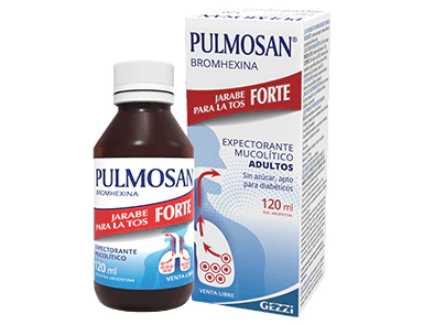 Pulmosan Forte Jarabe Expectorante Mucolítico 120ml