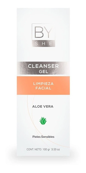 By She Cleanser Gel Limpieza Facial Piel Seborreica 100g
