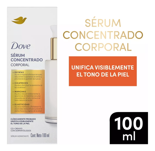 Serum Concentrado Dove Corporal Estrias Cicatrices 100ml