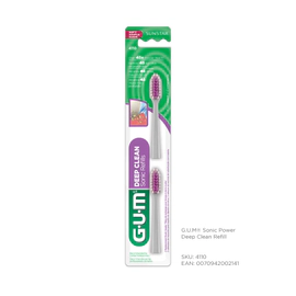 Gum Sonic Power Refills: 2 Repuestos Cepillo Electrico