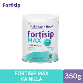 Fortisip Max Maxima Energia Lata X 350grs Vainilla