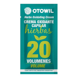 Otowil Crema Oxidante Hierbas 20 Vol. Sobre 50g