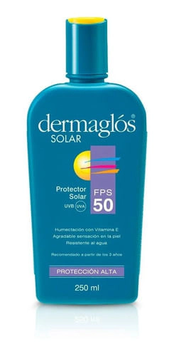 Dermaglos Protector Solar Fps 50 X 250 Ml