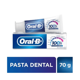 Oral B Crema Dental 100% Esmalte 70g.